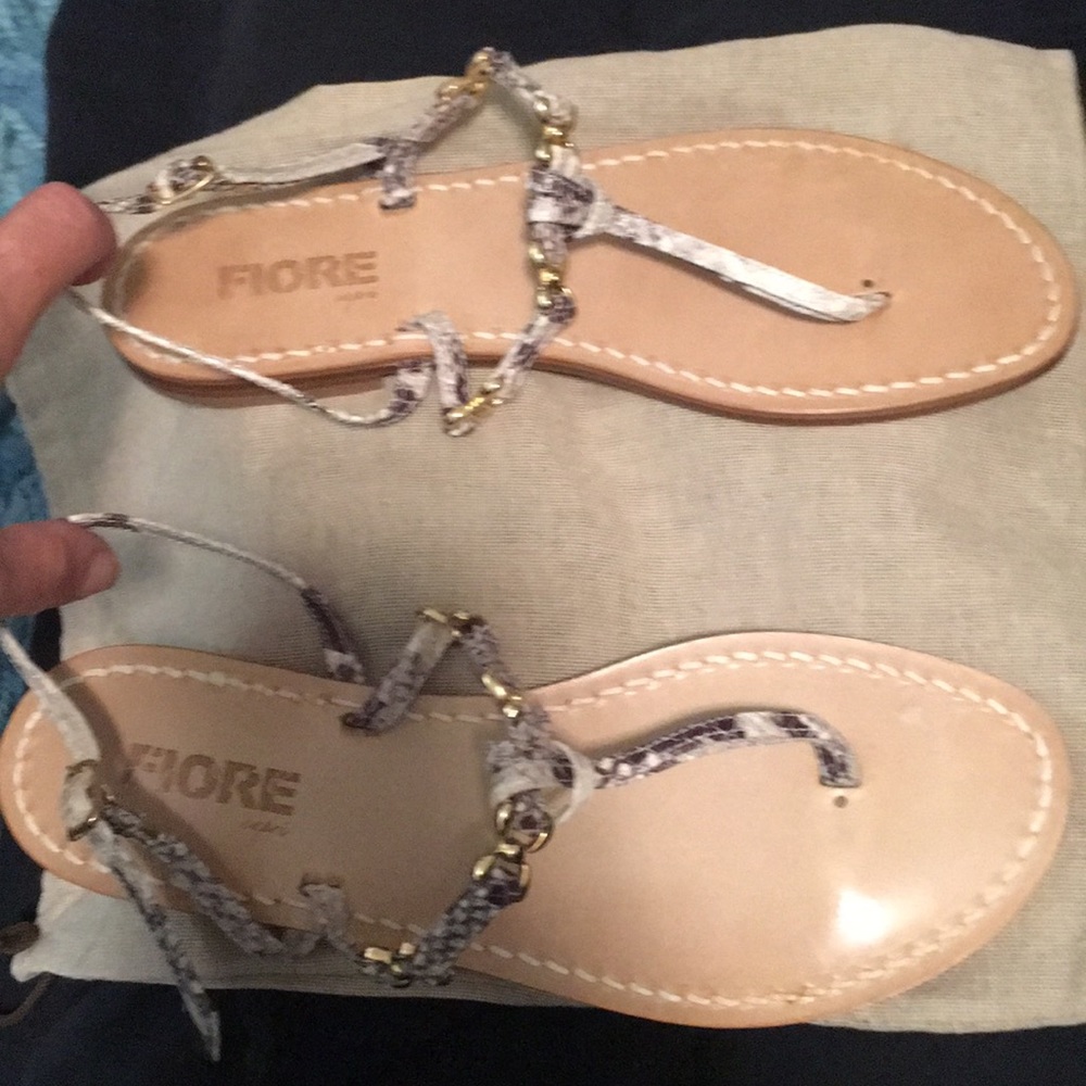 NWOT Hand made Sandals